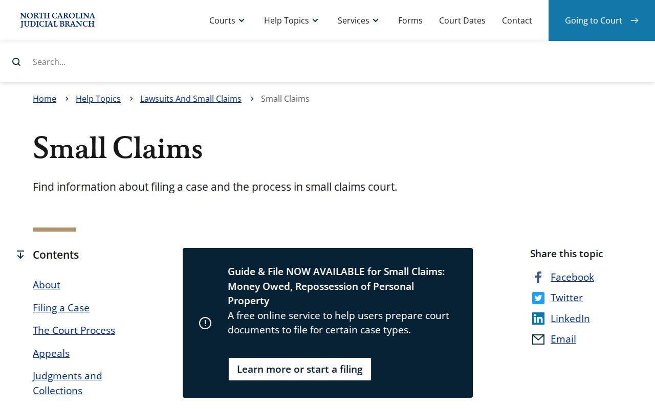 Hoke criminal docket magistrate and District Court structure